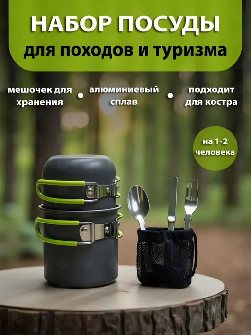 Котелок походный набор, вариант