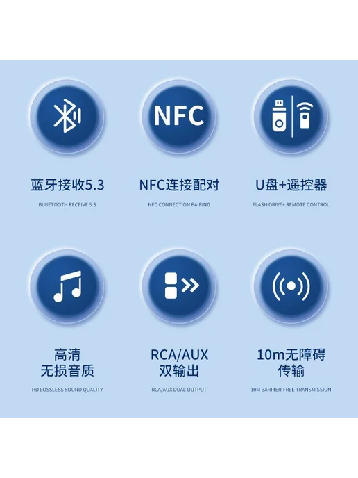 Bluetooth 5.3 5.4 приемник RCA, вариант, фото 7