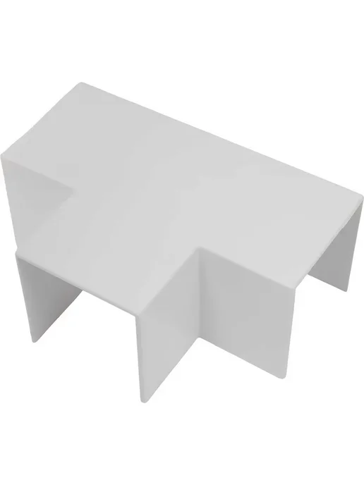 Комплектующие для кабель канала Т-образный 40х40 белый 4 шт, 40x40, 4 шт, фото 2