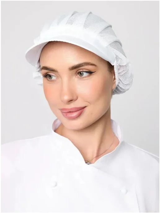 Головной убор рабочий сетчатый с козырьком, вариант, фото 4