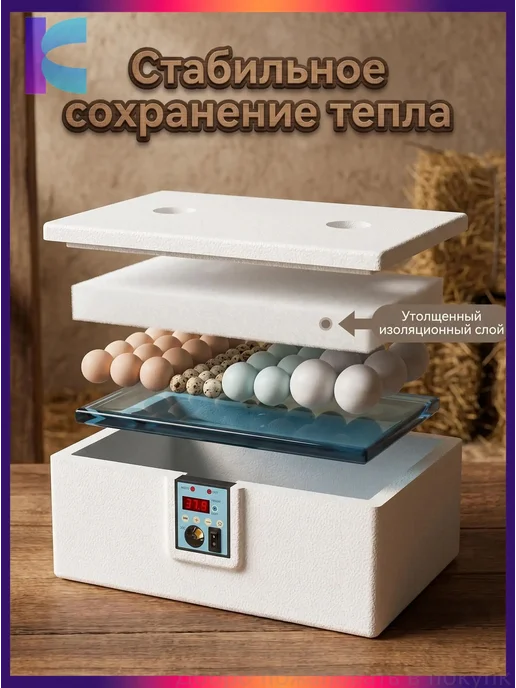 Инкубатор для куриных яиц, 10 шт, питание от сети, 10 шт