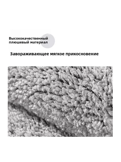 Коврик для ванной 60x90 см, светло-зеленый, 60x90 см, фото 2