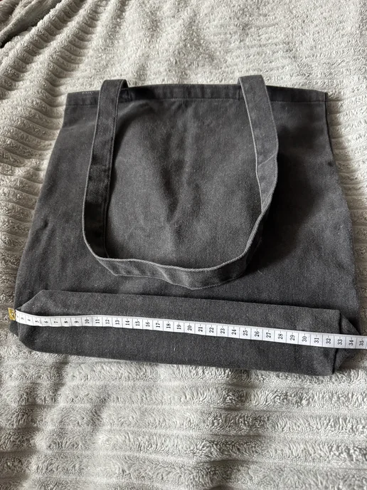 Сумка шоппер, серый, фото 4