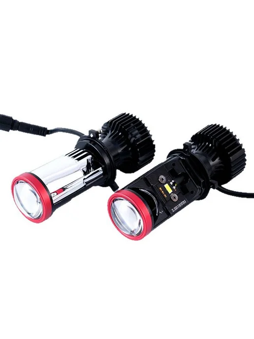 LED фара H4 12 линз, вариант, фото 3