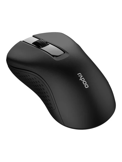Rapoo Мышь беспроводная бесшумная M10 Plus белая, черный, фото 4