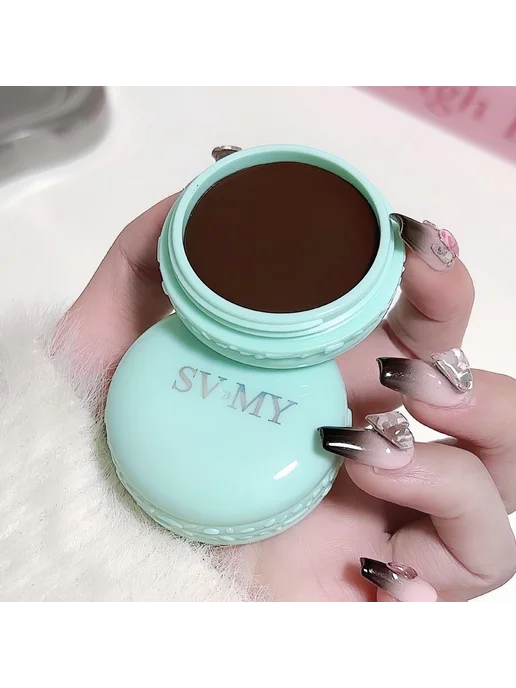 SVMY гель для бровей черный, черный