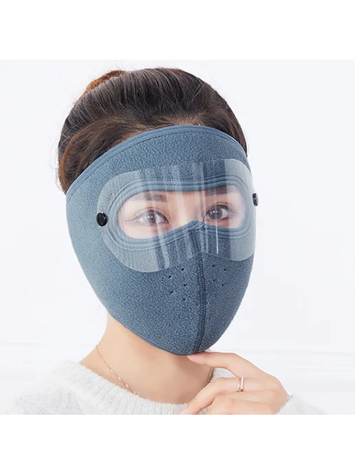 Маска зимняя для велоспорта Polar Fleece ветроустойчивая, те, вариант, фото 3