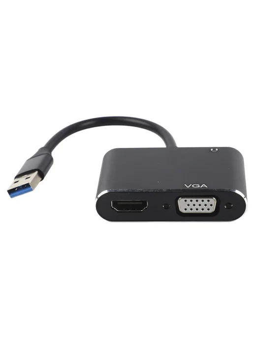 Нет бренда Адаптер USB 3.0 на VGA и HDMI, вариант, фото 4