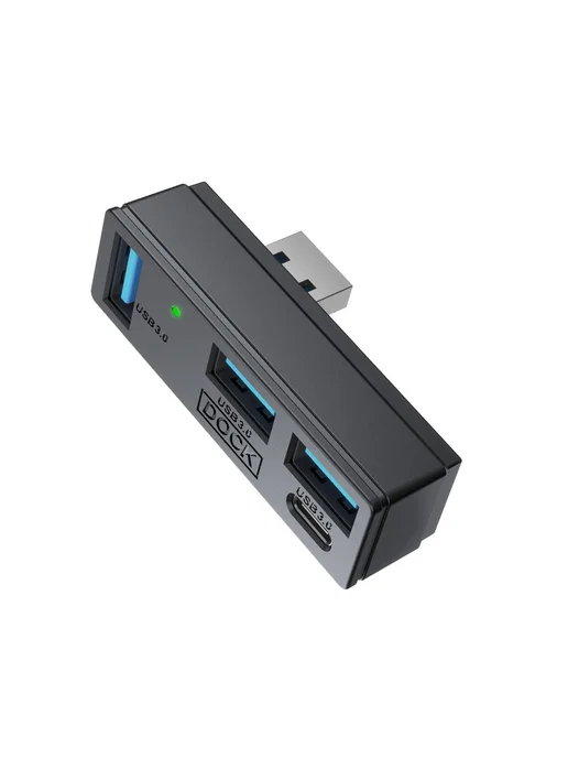 4 в 1 USB 3 0 хаб для Steam, PS5, ПК, ноутбука, Plug Play, вариант, фото 7