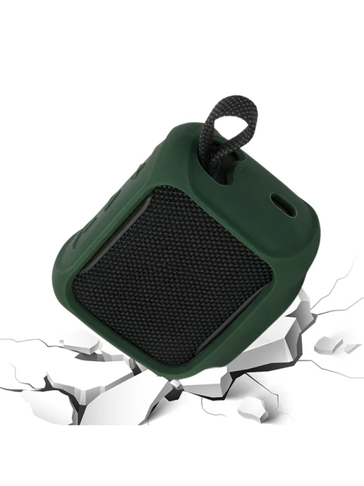 Силикон для JBL GO5, тёмно-зелёный, зеленый, фото 3