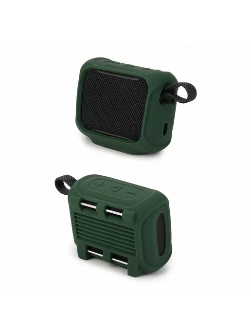 Силикон для JBL GO5, тёмно-зелёный, зеленый, фото 5