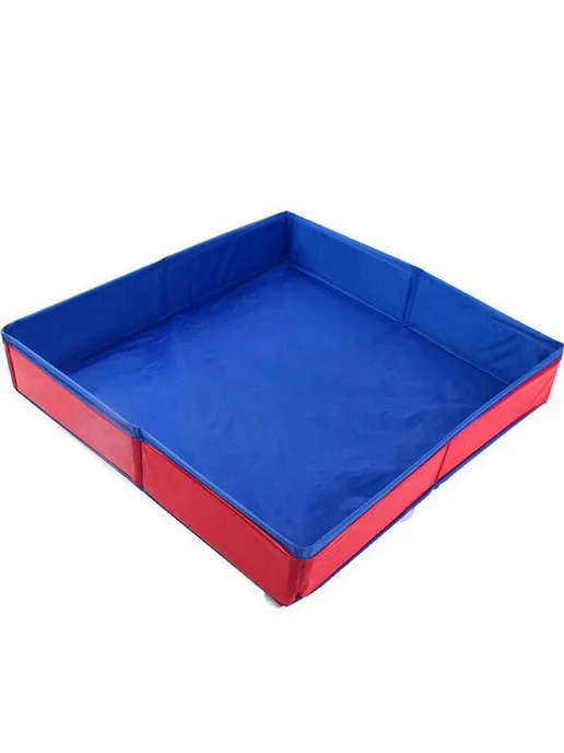Песочница складная 50x50x8см ткань оксфорд, 50x50x8 см, фото 2