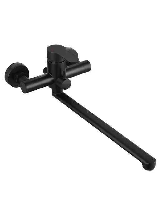 Grohe Смеситель для ванны с душем настенный однорычажный G605, черный, фото 7