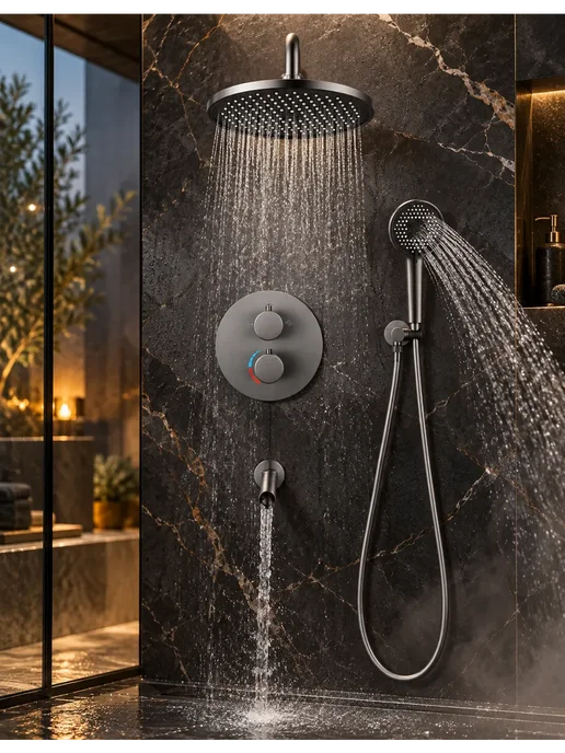 Grohe Душевой комплект серый G940, серый, фото 5