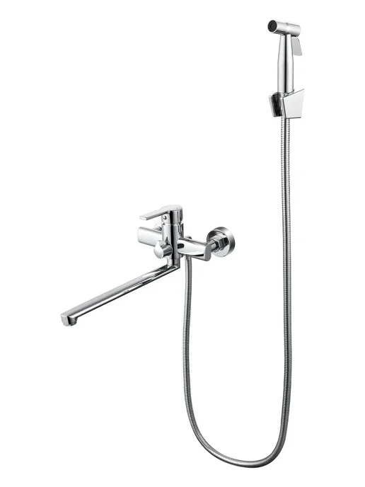 Grohe Смеситель для ванны с душем настенный однорычажный G613, серый, фото 6