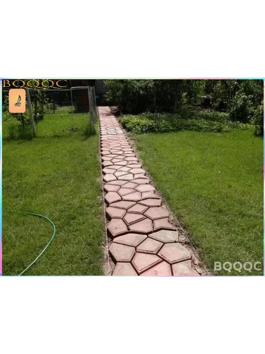 Форма для садовых дорожек 50x50x6 см VORTEX, 50x50x6 см, фото 2