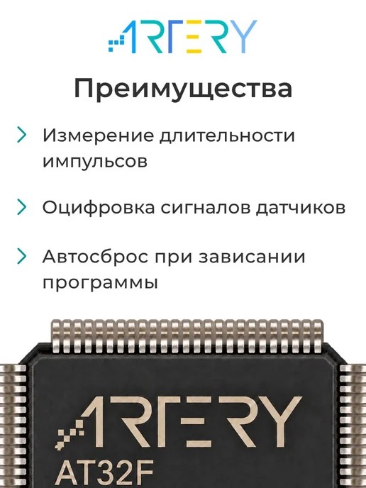 Artery AT32F403AVGT7 Микроконтроллер 32-бит, 240 МГц, 1024 КБ, вариант, фото 3
