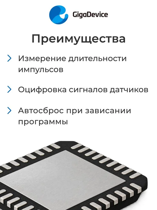 GigaDevice GD32F103TBU6 Микроконтроллер 32-бит, 108 МГц, 128 КБ, вариант, фото 3