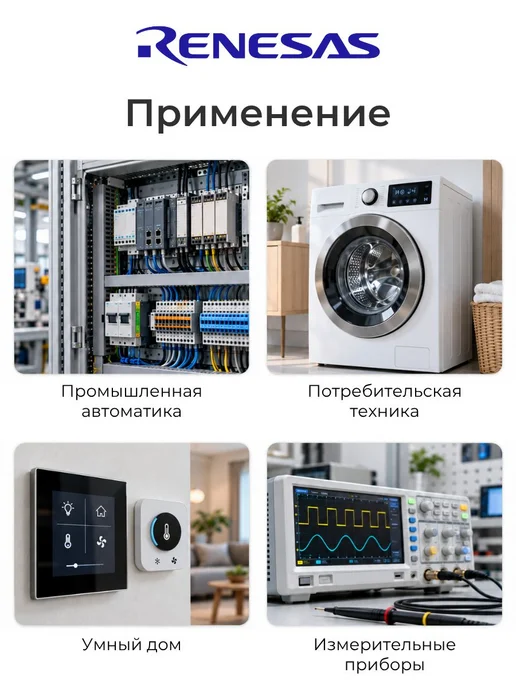 RENESAS Electronics R5F100LEAFB#10 Микроконтроллер 16-бит, 32 МГц, 64 КБ, вариант, фото 5