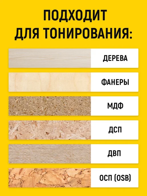 Водная морилка для дерева без запаха «Клен», коричневый, фото 6