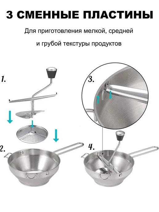 Протирка для овощей и фруктов, 33 см, 4 шт, 4 шт, фото 7