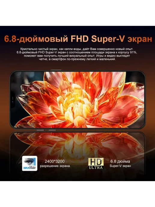 Смартфон Pro Max I17 Pro Max 6/1024 ГБ, белый, фото 2