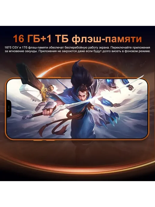 Смартфон Pro Max I17 Pro Max 6/1024 ГБ, белый, фото 6