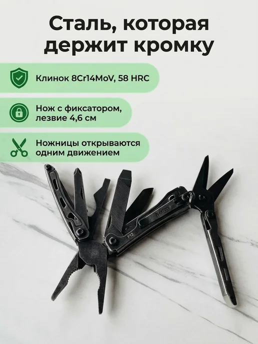 Мультитул NexTool F12 13в1, вариант, фото 3