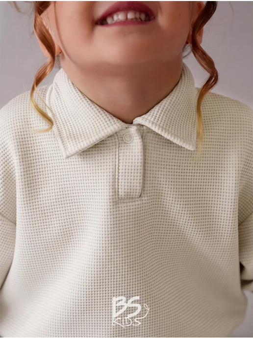 BS-KIDS нарядный костюм для девочки, бежевый, фото 8