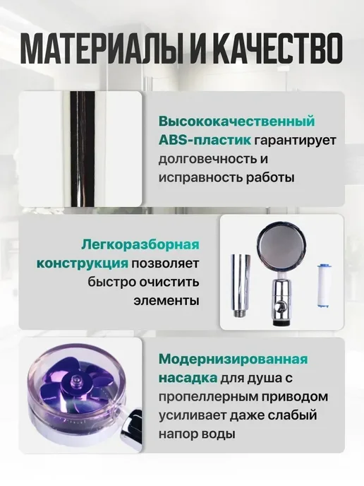 Фильтр для душа, вариант, фото 4