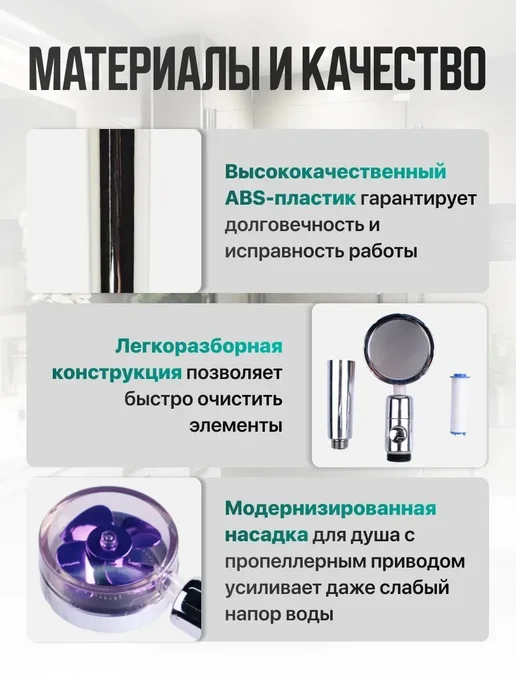 Фильтр для душа, вариант, фото 4