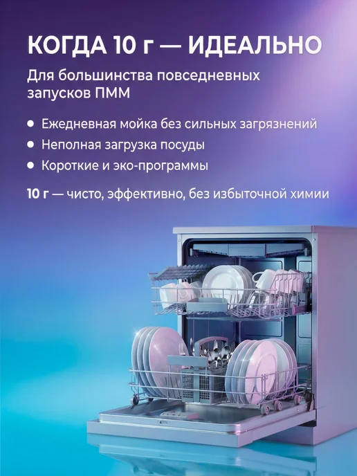 Таблетки для посудомоечной машины Frau Schmidt Compact, вариант, фото 3