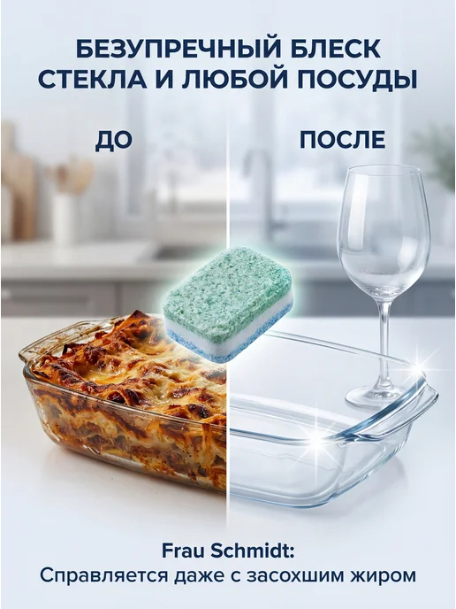Таблетки для посудомоечной машины "Все в 1", 40 шт, 40 шт, фото 3