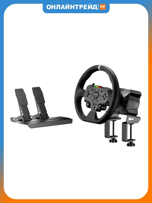 MOZA RACING Руль R3 Bundle rev.2 RS074 черный (MZ96), черный