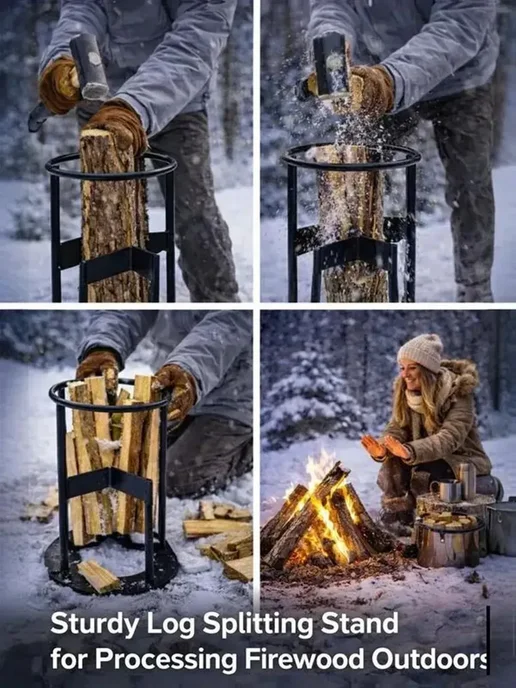 Дровокол ручной Высокоуглеродистая сталь, вариант, фото 5