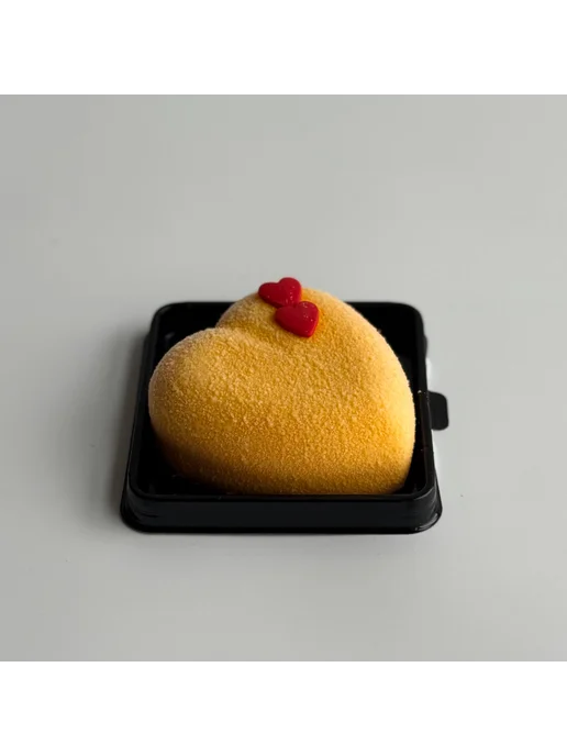 Dessert Fantasy Мороженое-пирожное Сердечко тропическое, 80 г, 1 порция, 80 г, фото 4