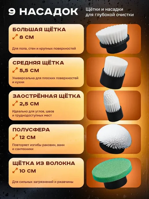 Щетка для чистки, белый, фото 7