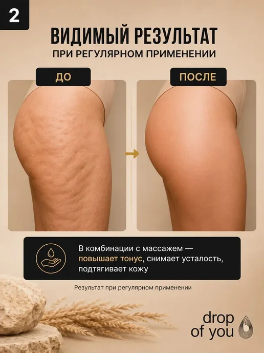 Масло для массажа тела drop of you, вариант, фото 2