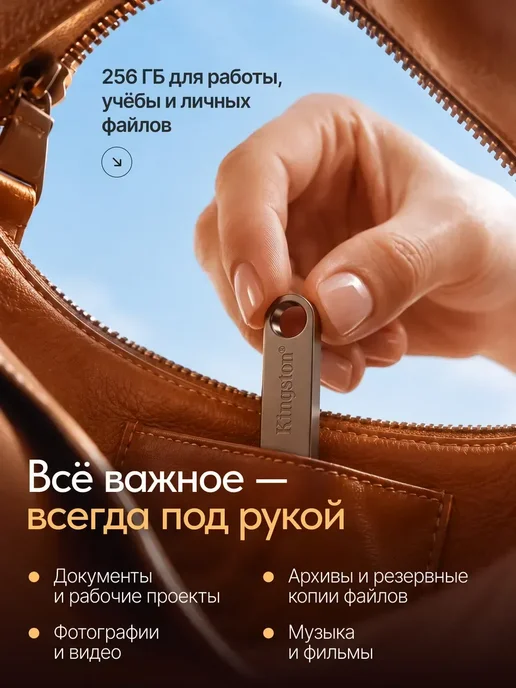 USB Flash накопитель 128 гб, 128 ГБ, в упаковке 300 г, фото 2