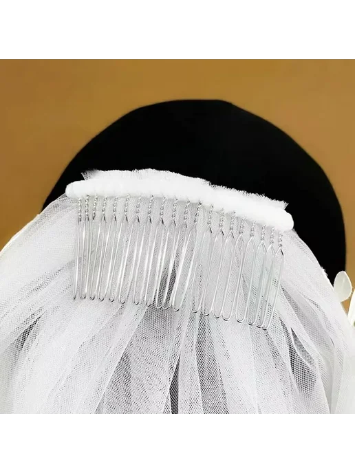 Нет бренда Свадебная фата ivory, 3 яруса, вариант, фото 3