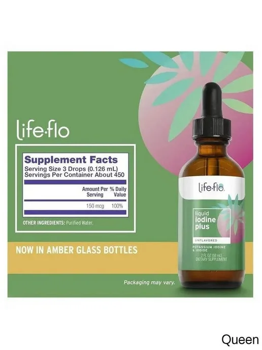 Йод Liquid Iodine Plus 150 мкг, вариант, фото 2