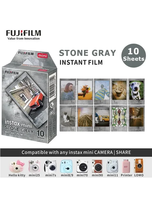 Картридж Instax Mini Heart Sketch, вариант, фото 2