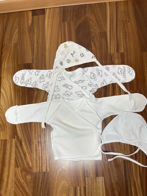 BABYWAY Распашонки для новорожденных, белый
