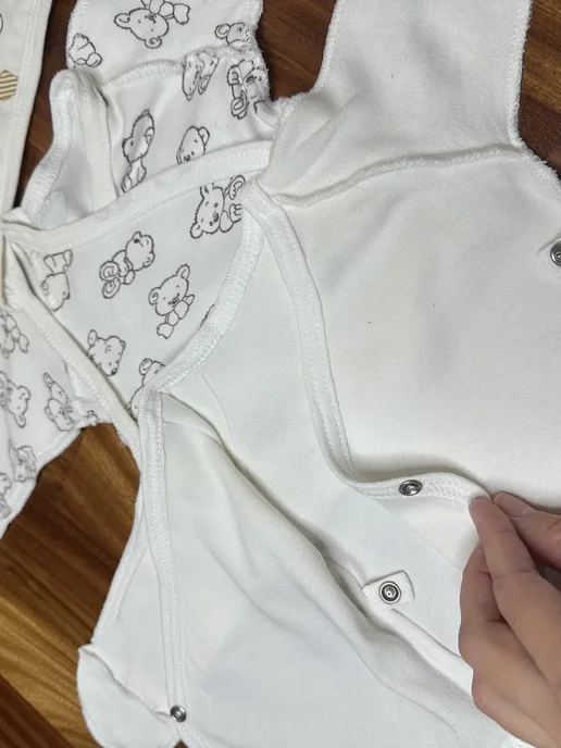 BABYWAY Распашонки для новорожденных, белый, фото 5
