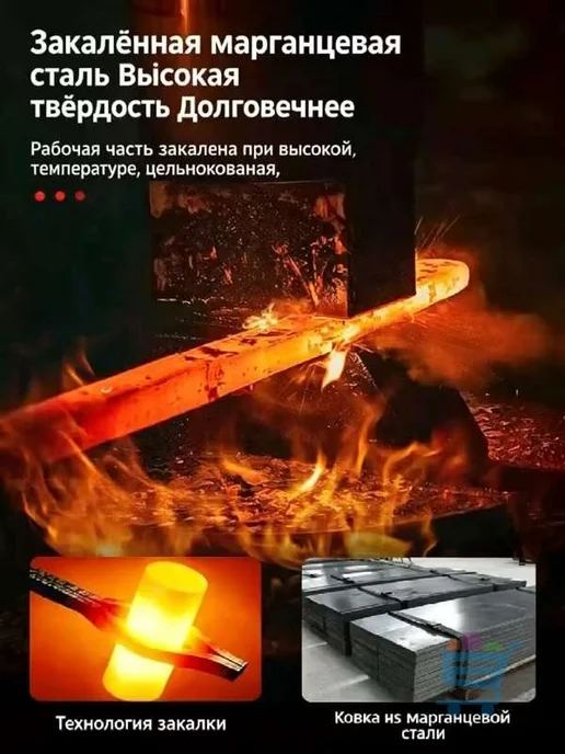 Скребок-ледоруб для уборки снега 23 см сталь, вариант, фото 8