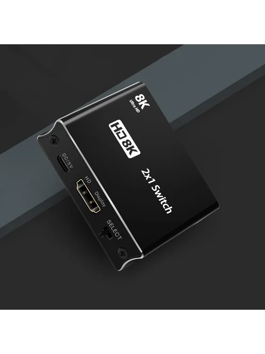 2x1 HDMI-коммутатор 8K DMI для устройств, 2x1, фото 2