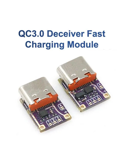 Модуль быстрой зарядки Type-C PD QC 5А, вариант, фото 3