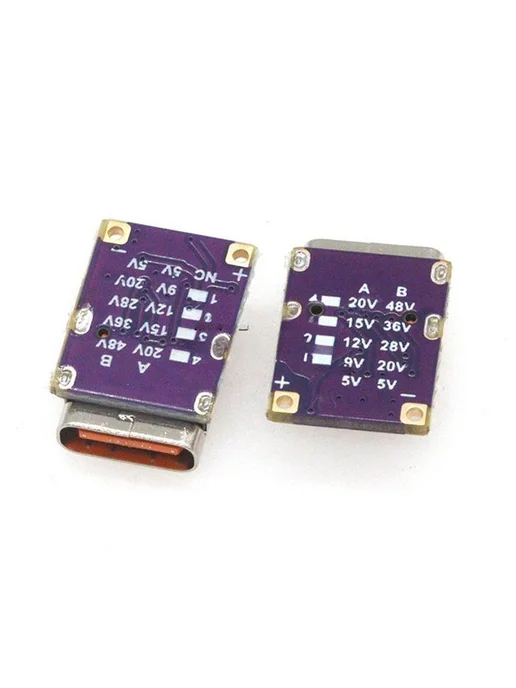 Модуль быстрой зарядки Type-C PD QC 5А, вариант, фото 8