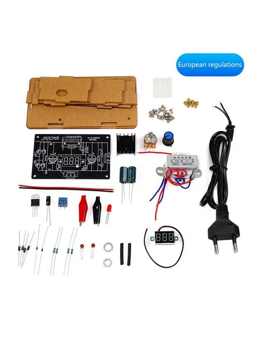 Регулируемый блок питания LM317 DIY, вариант