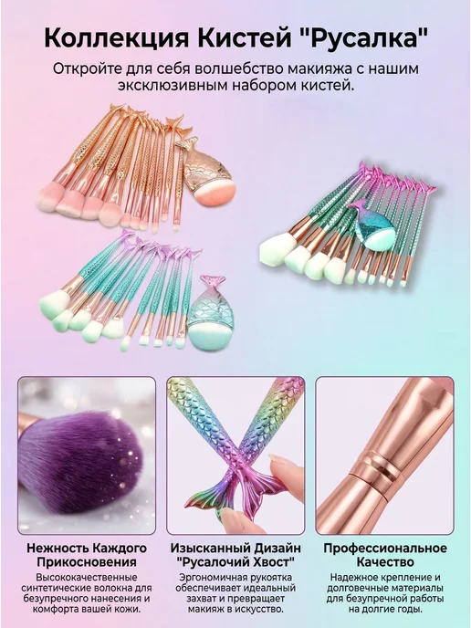 Кисть косметическая Для консилера, вариант, фото 4